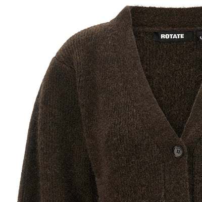 Rotate Birger Christensen Peplum Fund Cardigan