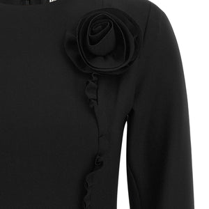 Rotate Birger Christensen Crêpe Dress