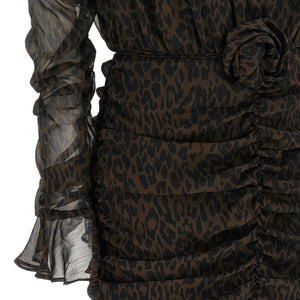 Rotate Birger Christensen Animal Dress