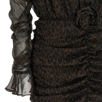 Rotate Birger Christensen Animal Dress