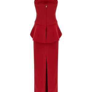 Rotate Birger Christensen 3d Floral Detail Dress