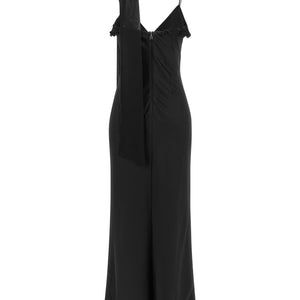 Rotate Birger Christensen Slip Dress With Scarf
