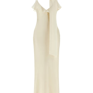 Rotate Birger Christensen Slip Dress With Scarf