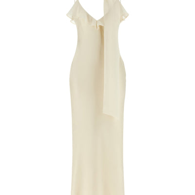 Rotate Birger Christensen Slip Dress With Scarf