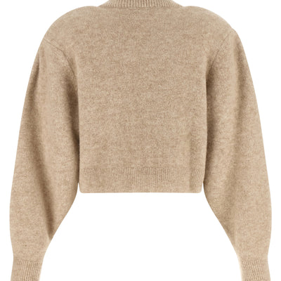 Rotate Birger Christensen 3d Flower Knit Cardigan