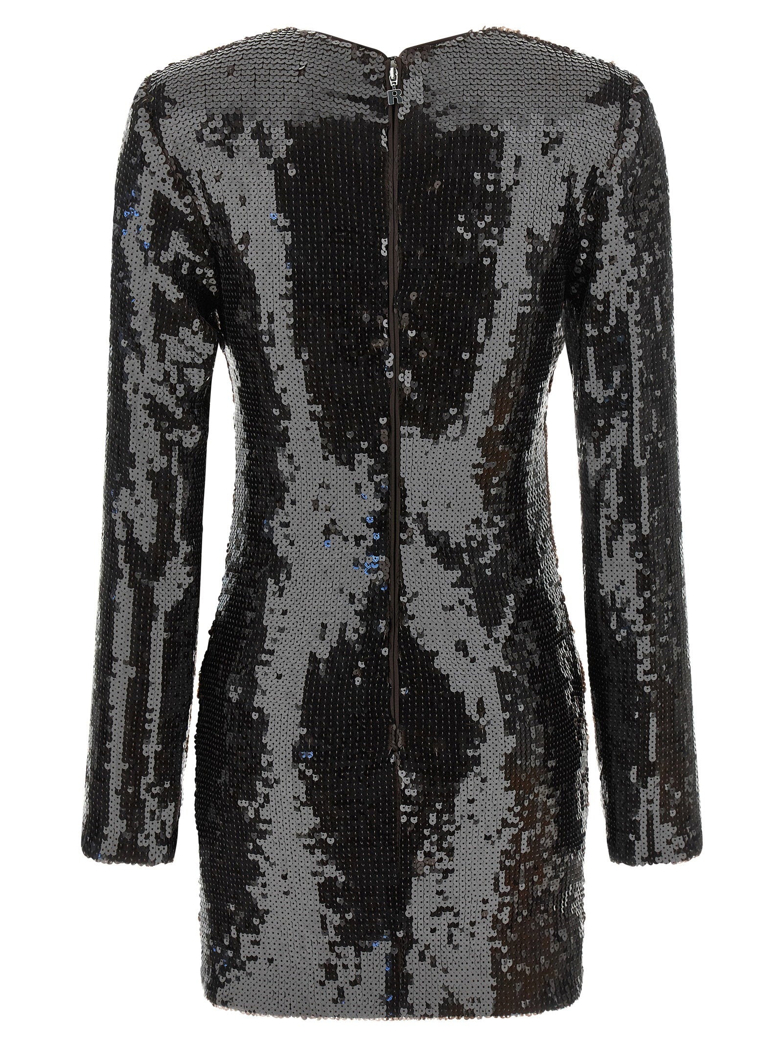 Rotate Birger Christensen Sequin Dress With Flower