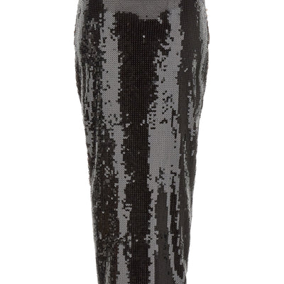 Rotate Birger Christensen Sequins Knot Skirt