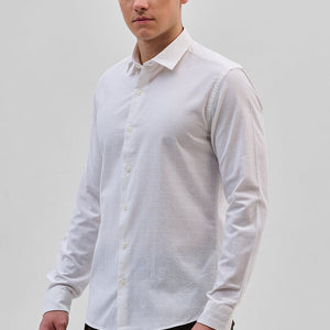 White Slim Fit Shirt