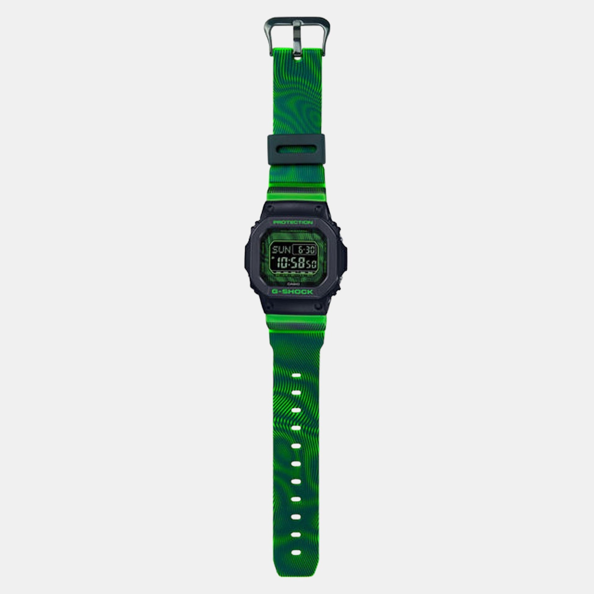G-Shock Men Quartz Two Tone Dial Digital Resin Watch G1325