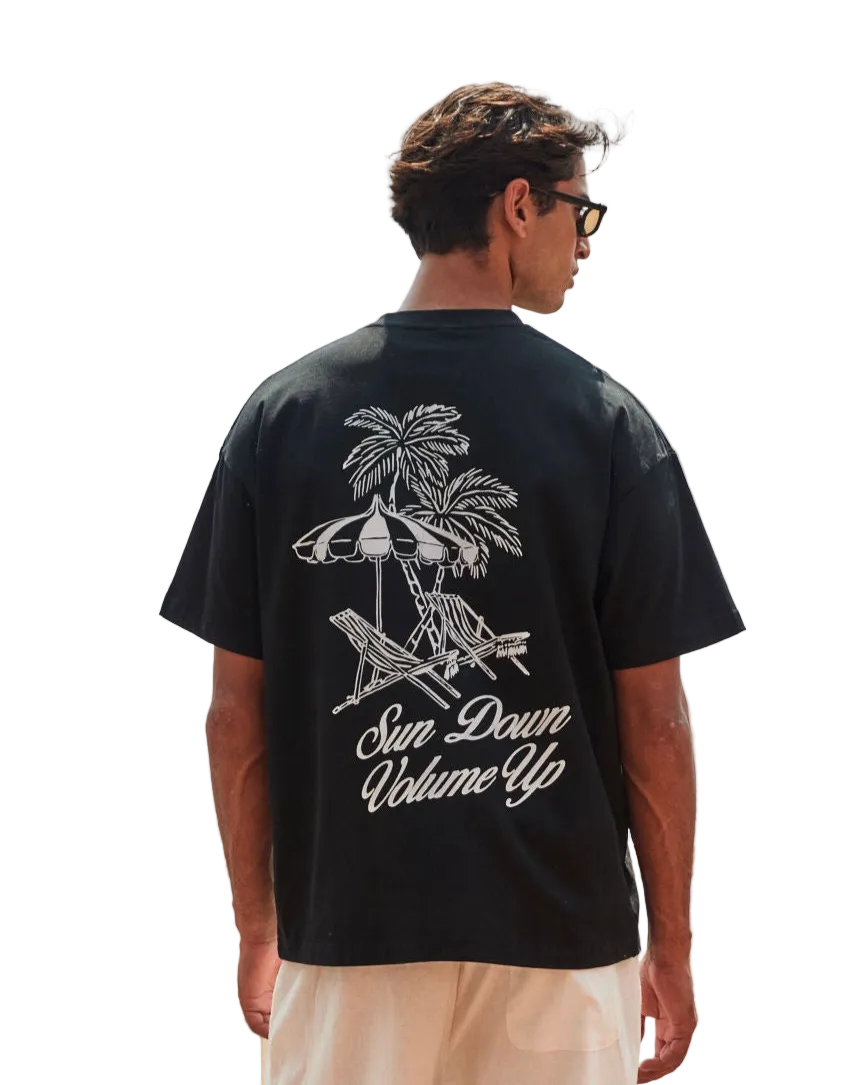 Coszus Volume Black T-Shirt