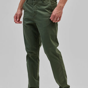 Olive Slim Fit Trousers