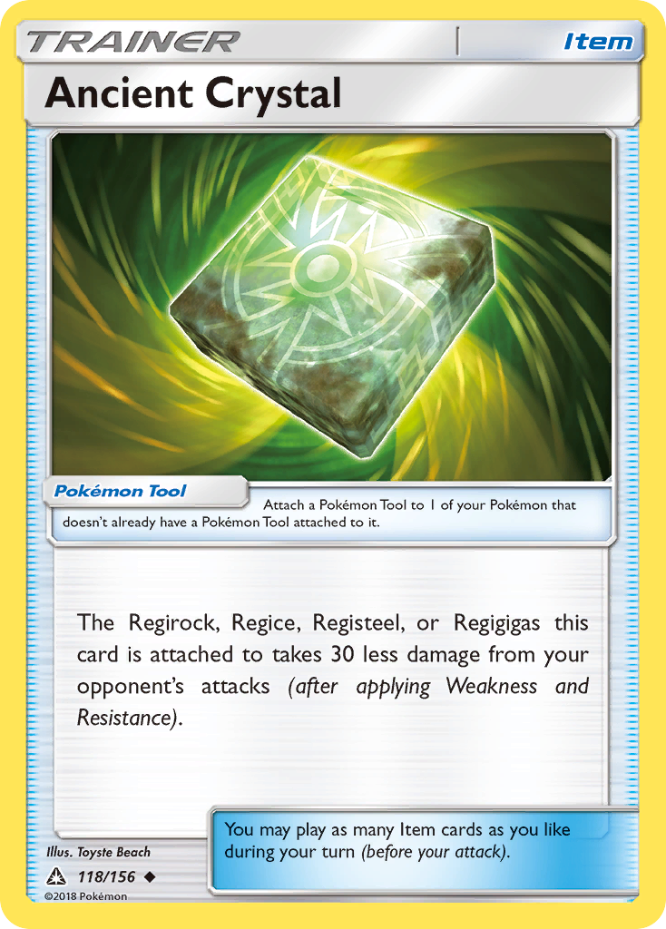 Ancient Crystal - 118/156 - Uncommon