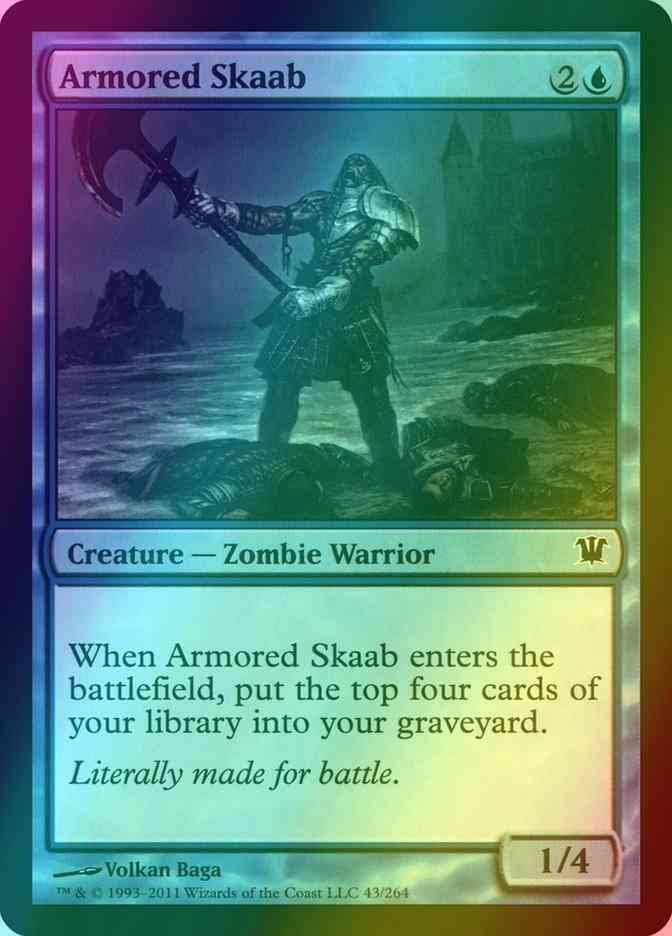 Armored Skaab [43] [Innistrad] [Foil]