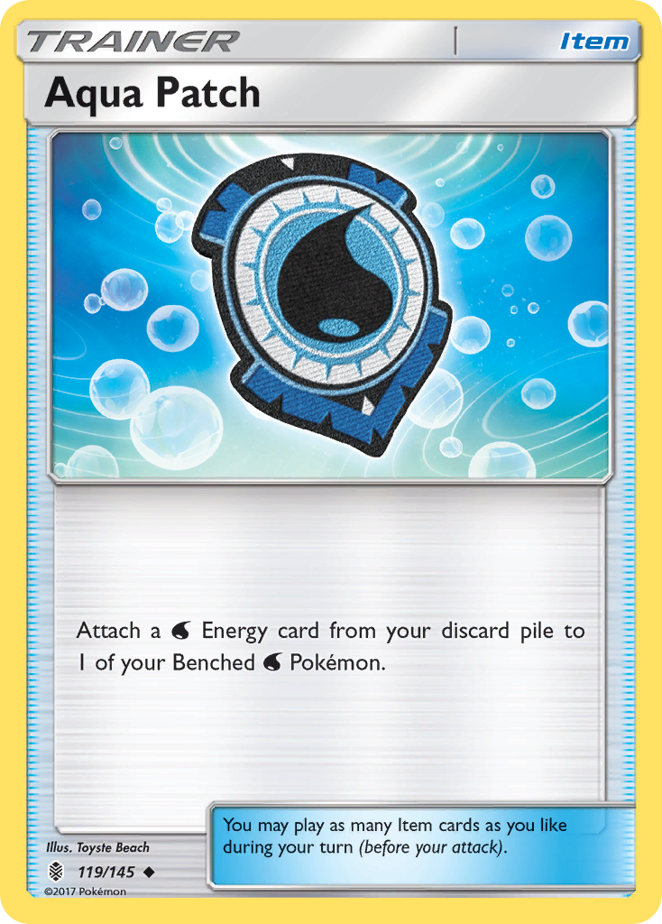Aqua Patch - 119/145 - Uncommon