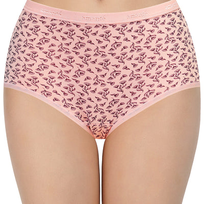 Print High Rise Full Brief Panties (Pack of 3)