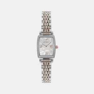 Gianni T-B Women Quartz White Dial Analog Stainless Steel Watch AR11519