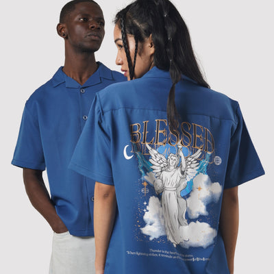 WINGS OF GRACE BOWLING SHIRT