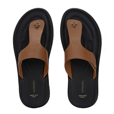Comet Leather Slippers by Aspeerio