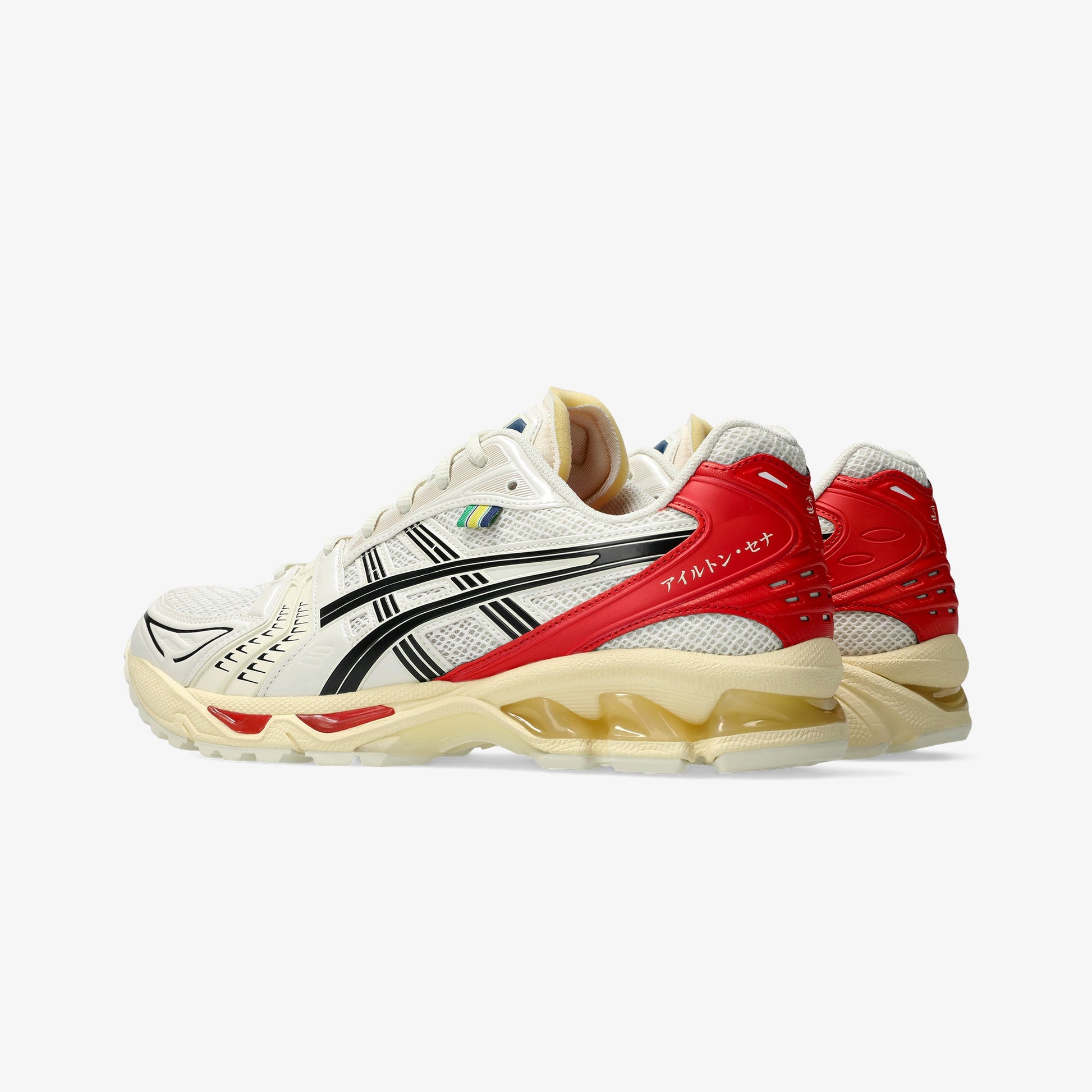 ASICS | AYRTON SENNA x GEL-KAYANO 14 { BIRCH/FIERY RED