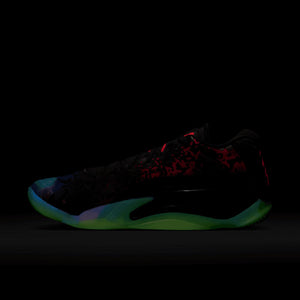 JORDAN | ZION 3 PF { BLACK/SOLAR RED-VIVID PURPLE-BARELY VOLT