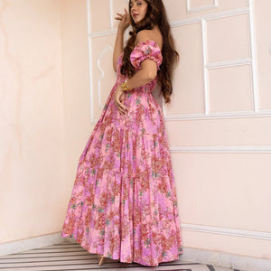 Alba Tier Cotton Dress