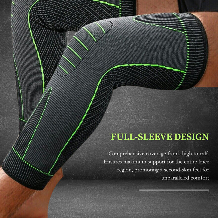 Knee Brace Compression Full Sleeve | For Men & Women | 1 pair