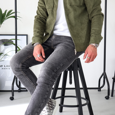 CAPO Suede Olive Jacket