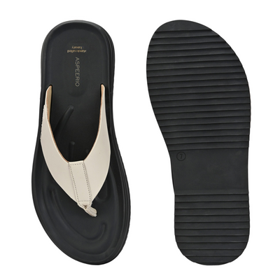 Comet Leather Slippers by Aspeerio