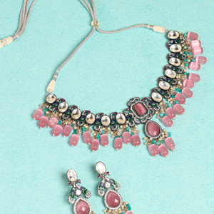 Rose Cloud Handcrafted Necklace