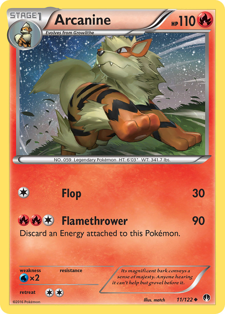Arcanine - 11/122 - Uncommon