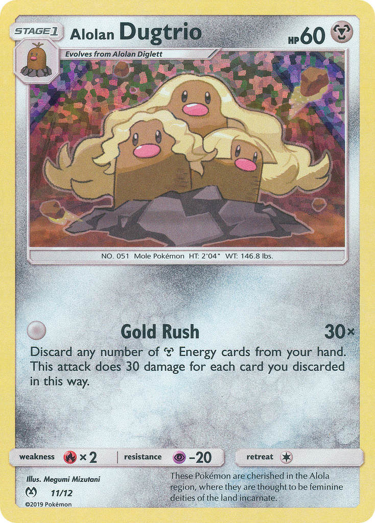 Alolan Dugtrio - 11/12 - Promo
