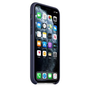 Silicone Case For iPhone 11 - Midnight Blue
