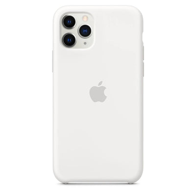 Silicone Case For iPhone 11 Pro - White