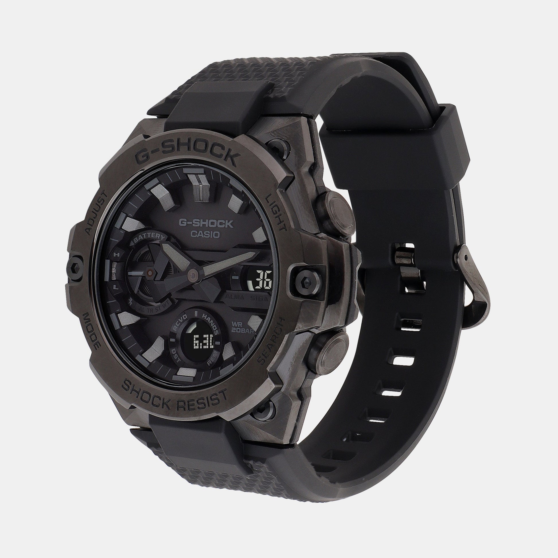 G-Shock Men Quartz Black Dial Analog-Digital Resin Watch G1417