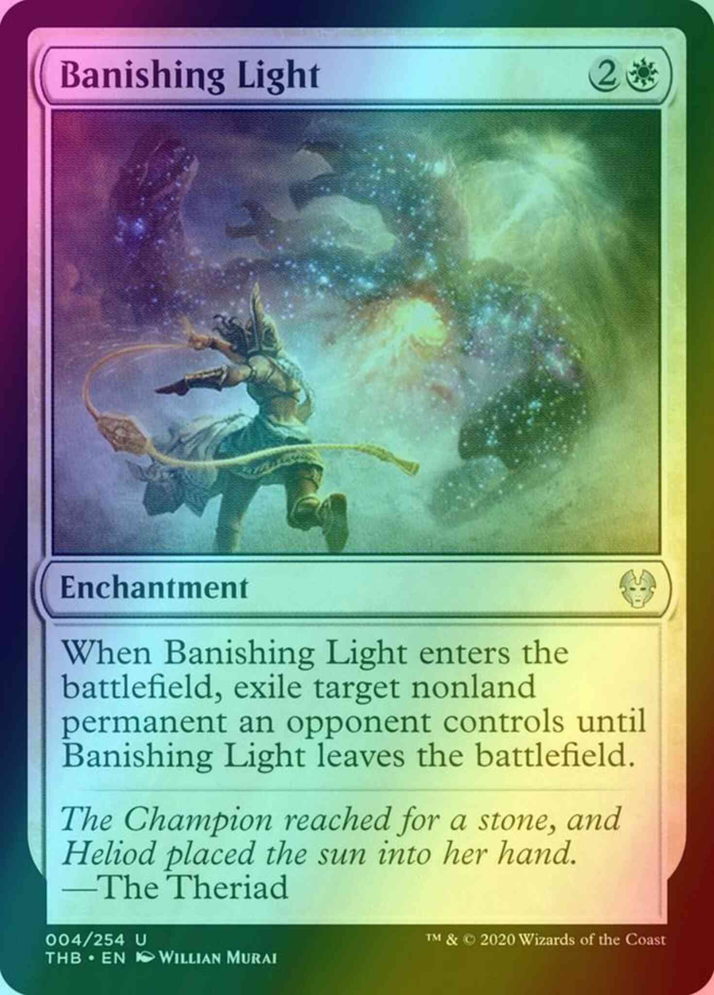 Banishing Light [4] [Theros Beyond Death] [Foil]