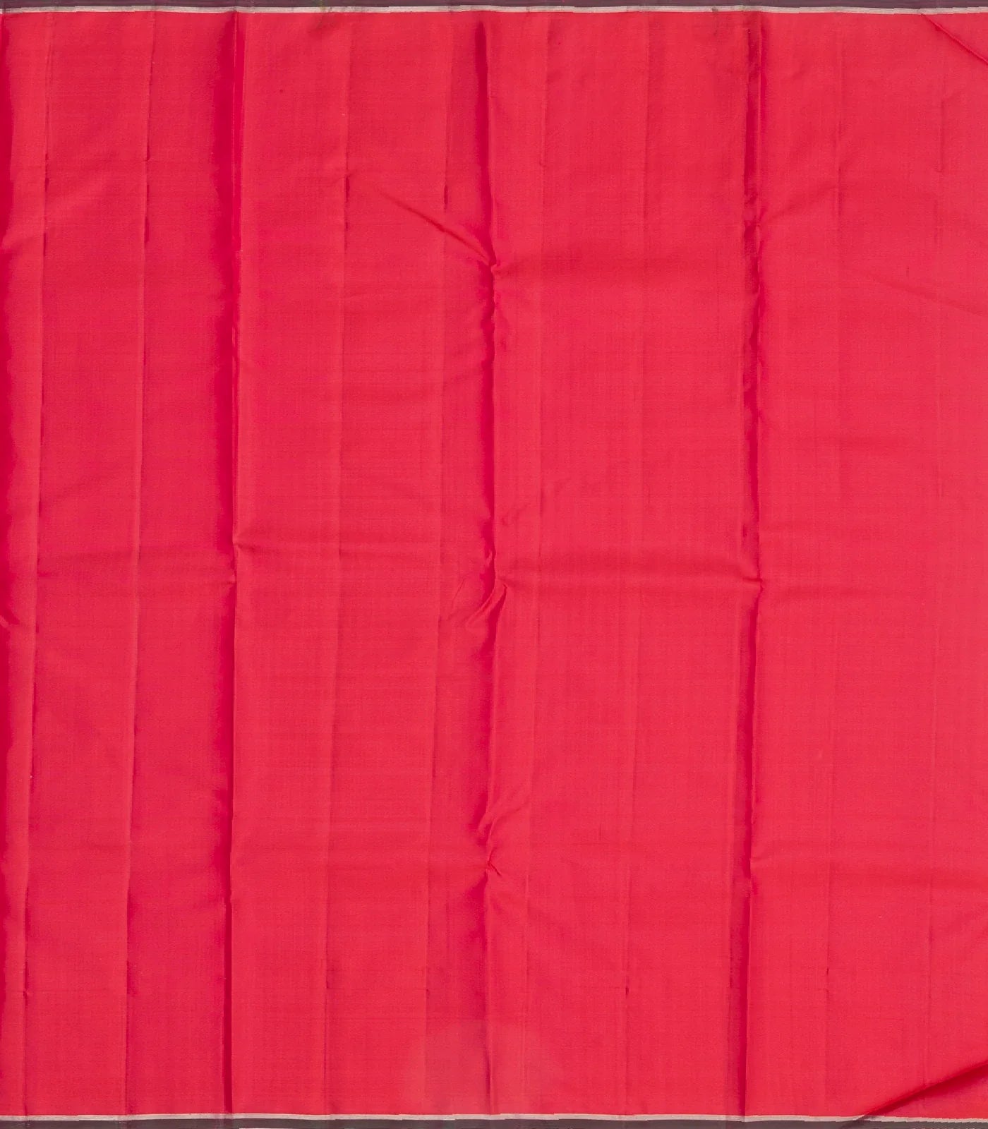 Dark Peach Handloom Kanchipuram Silk Saree With Jaal Kamalam Motifs