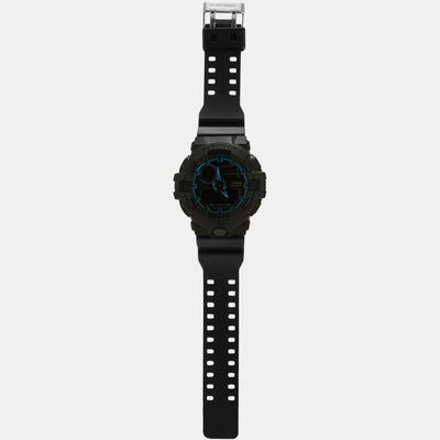 G-Shock Men Quartz Black Dial Analog-Digital Resin Watch G762
