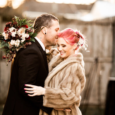 Edgy Winter Wedding