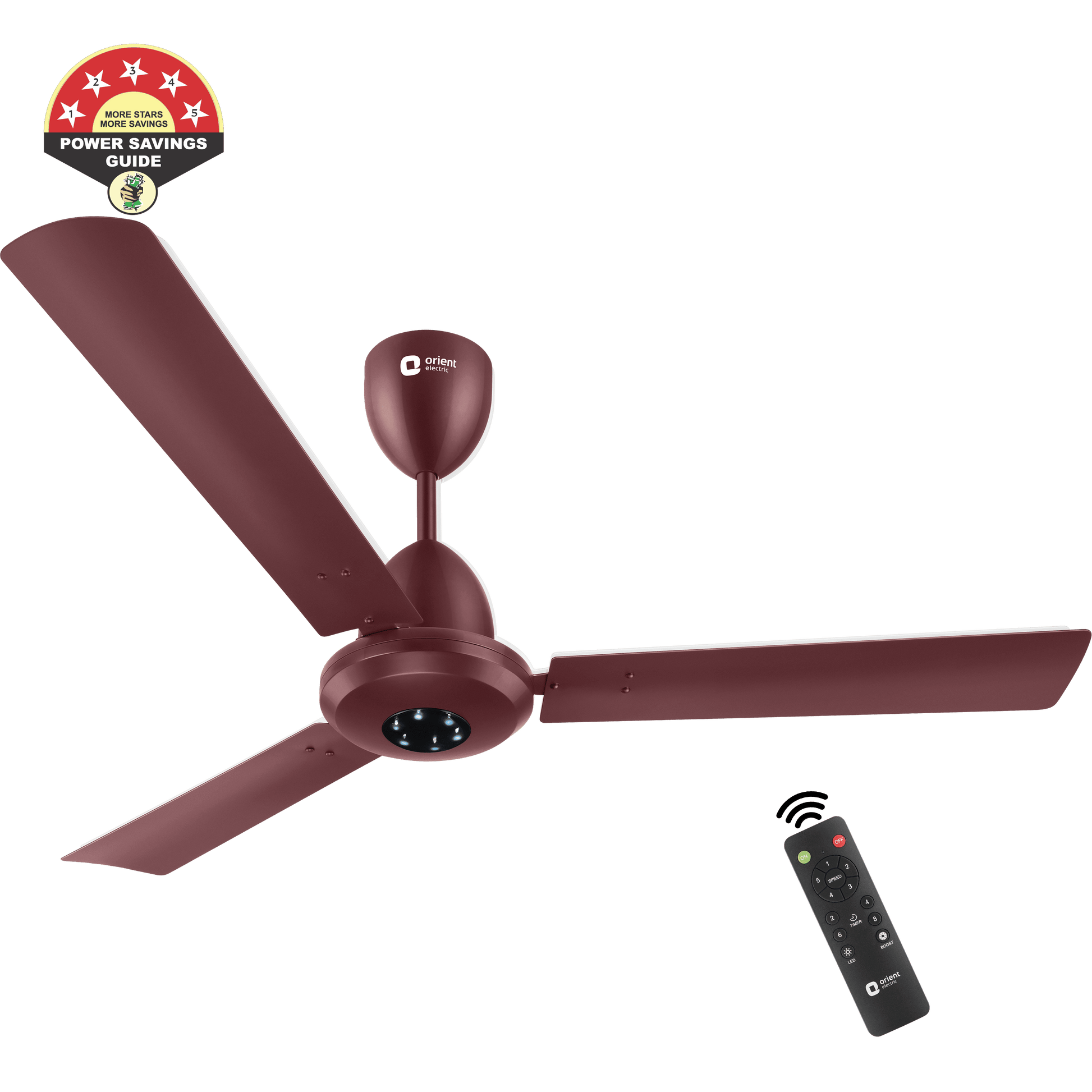 1200mm I-Falcon BLDC Ceiling Fan With Remote & LED Light
