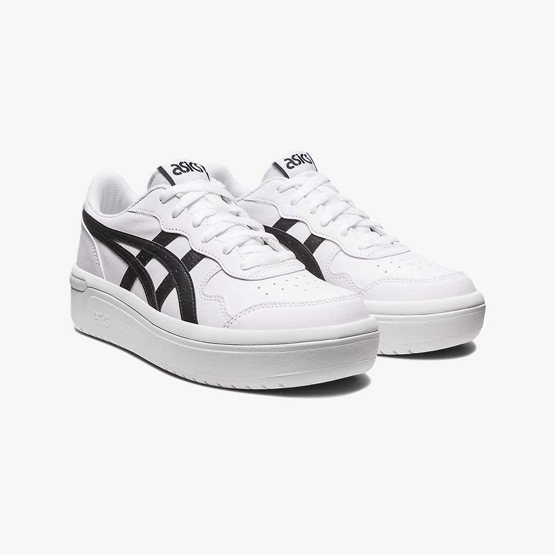 Asics | JAPAN S STACK  { WHITE/BLACK