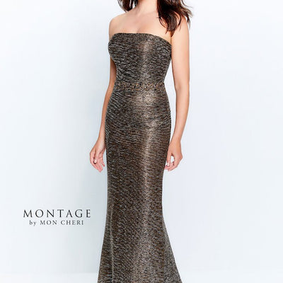 Montage 120902 Long Beaded Formal Evening Dress