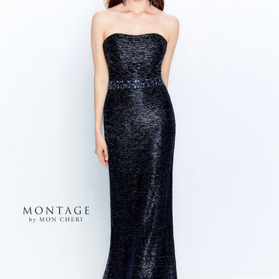 Montage 120902 Long Beaded Formal Evening Dress