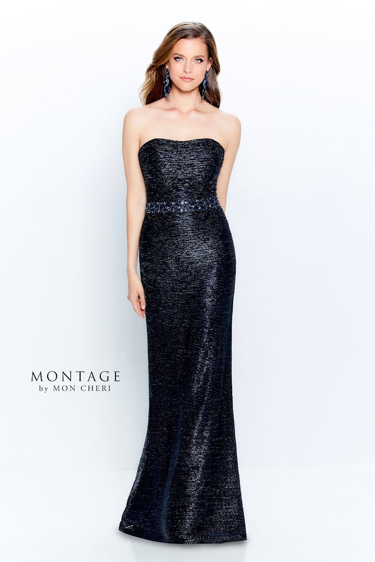 Montage 120902 Long Beaded Formal Evening Dress