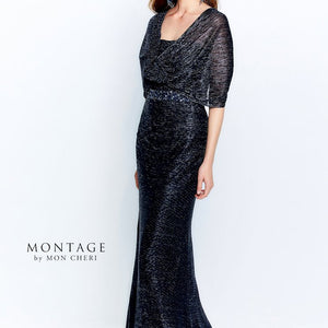 Montage 120902 Long Beaded Formal Evening Dress