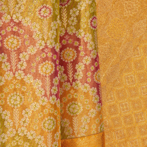 Kanchipattu Brocade Gold Saree
