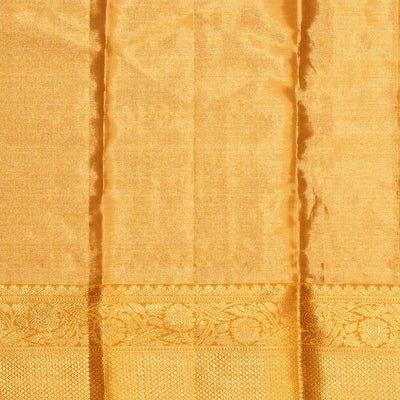 Kanchipattu Brocade Gold Saree