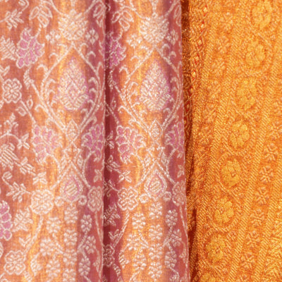 Kanchipattu Brocade Gold Saree