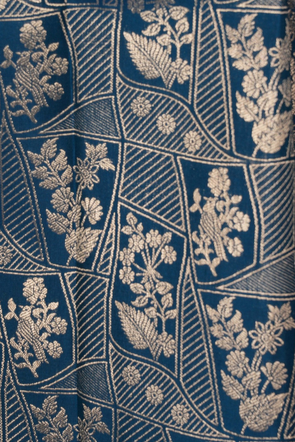 Kanchipattu Brocade Blue Saree
