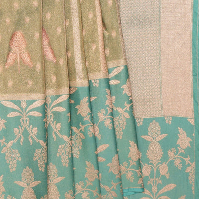 Gorgeous Silk Green Saree