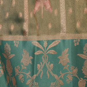 Gorgeous Silk Green Saree